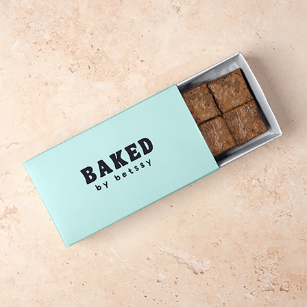 DOUBLE CHOCOLATE FUDGE BROWNIES 10 PCS